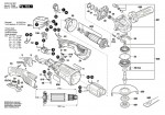 Bosch 3 603 CA2 970 PWS 1300-125 CE Angle Grinder PWS1300-125CE Spare Parts